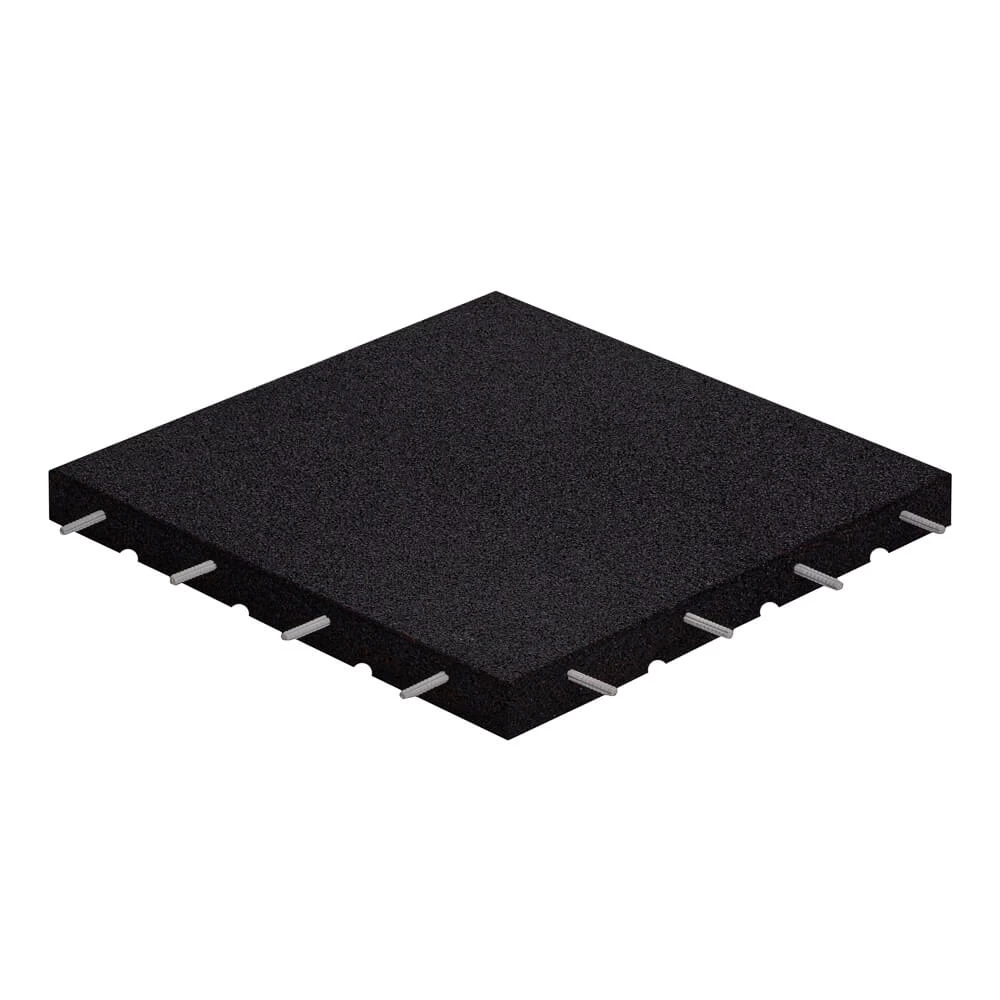 Płyta Gumowa Classic Black na siłownię